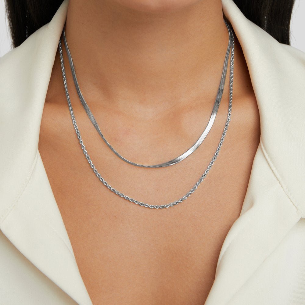 Alexandra Silber layered necklace