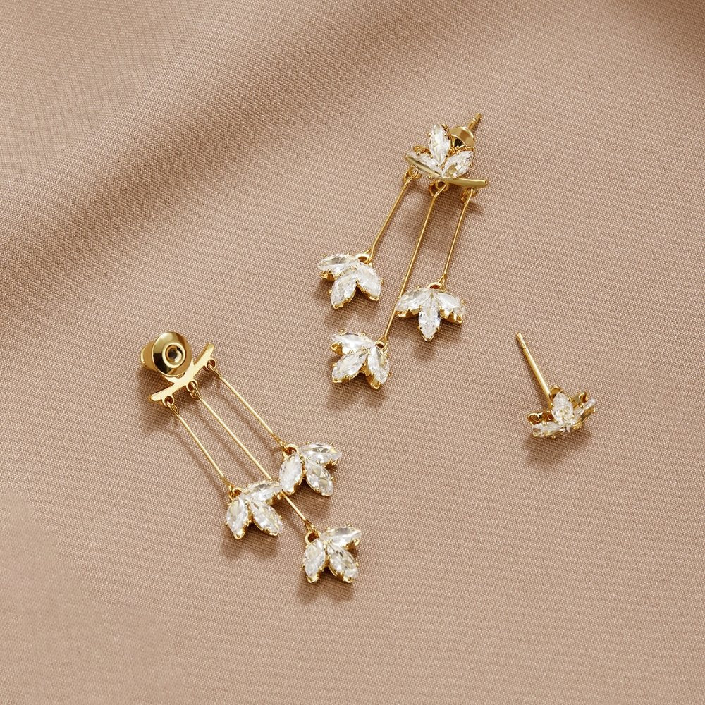 Elegant waterfall earrings