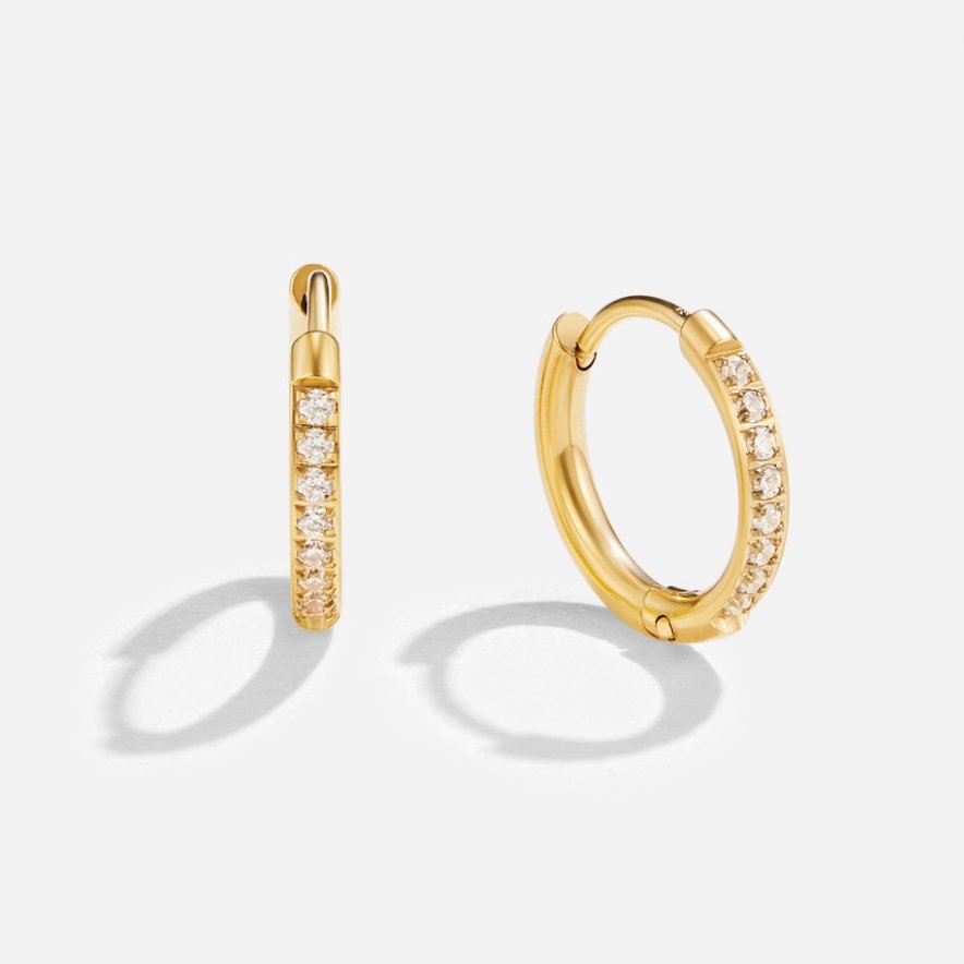 Eternal hoop earrings