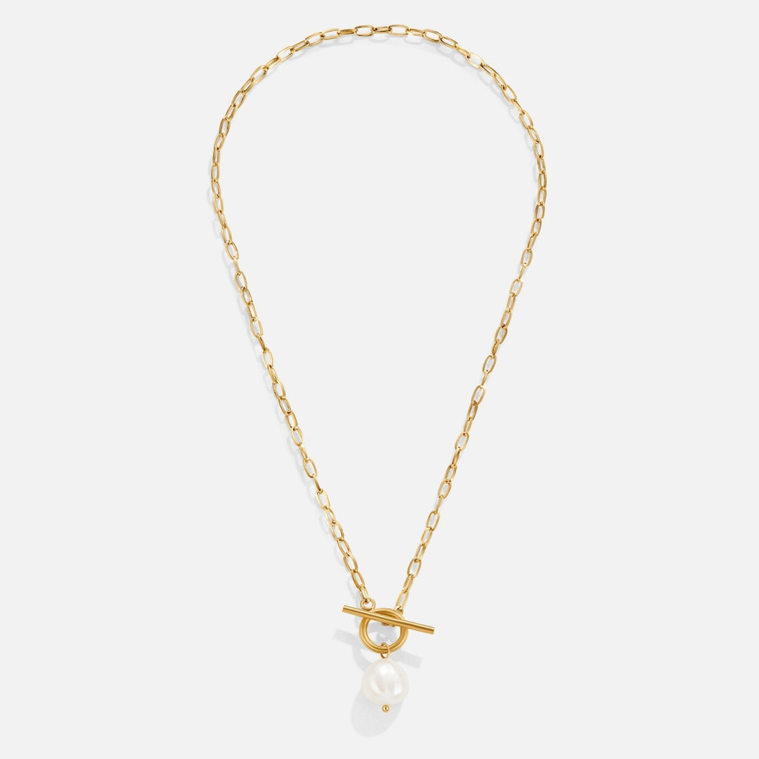Eva Freshwater Pearls Gold Necklace