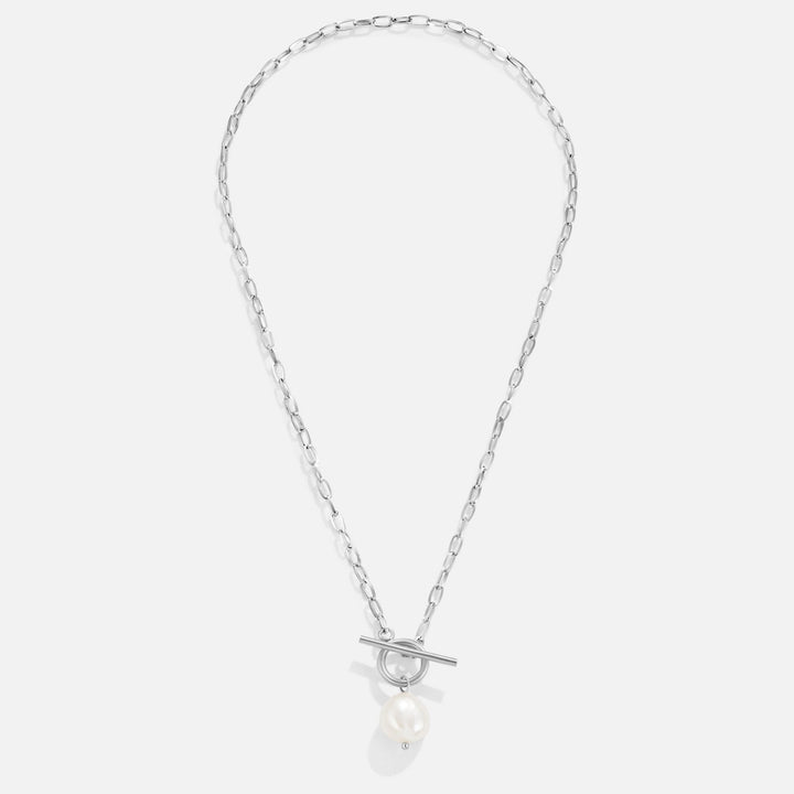 Eva freshwater pearls silver necklace
